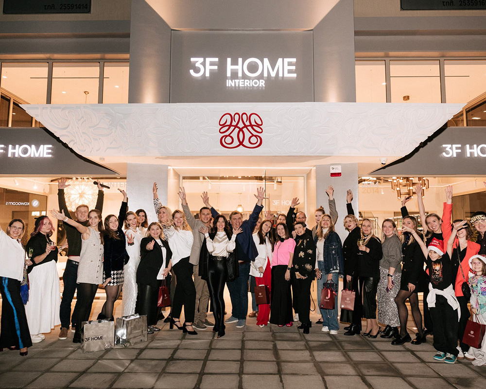 3F Home team celebrates the grand opening of luxury retail spaces in Nicosia and Limassol, featuring Alexandra’s high-end designs