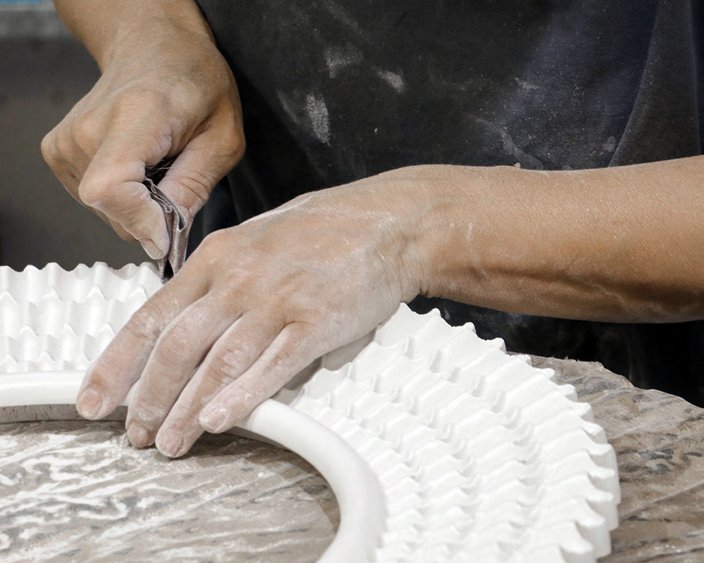 Only the hands of an expert craftsman can create unique and exclusive furniture that conveys luxury and tradition.