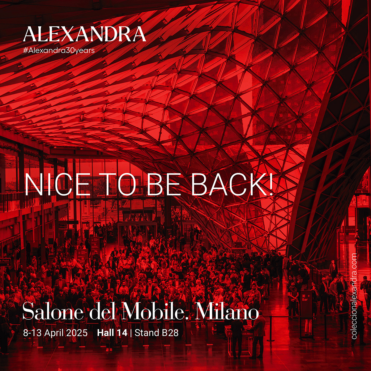 New location at Salone del Mobile 2025!